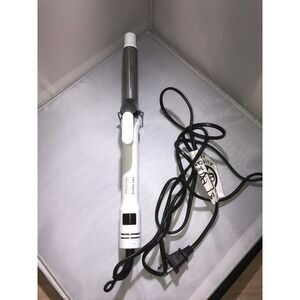 Hot Tools Professional Digital Curling Iron 1 Inch White Chrome HT1203WG